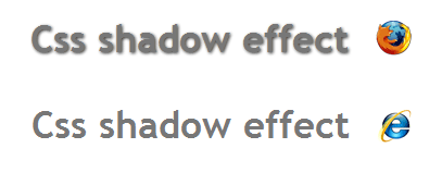 CSS text shadow browsers compatibility