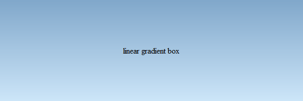 A linear light blue CSS gradient