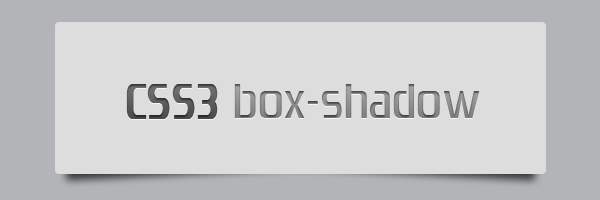 CSS drop and inner shadows with box-shadow - Catalin Red