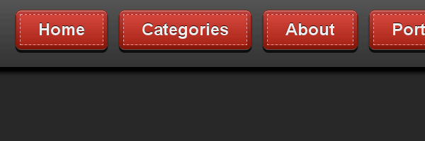 Sexy CSS3 menu