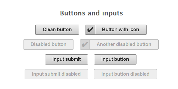 Input buttons