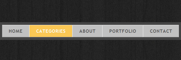 cool css3 menu