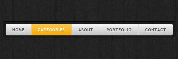 cool css3 menu