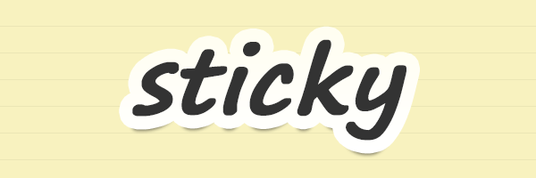CSS sticky positioning